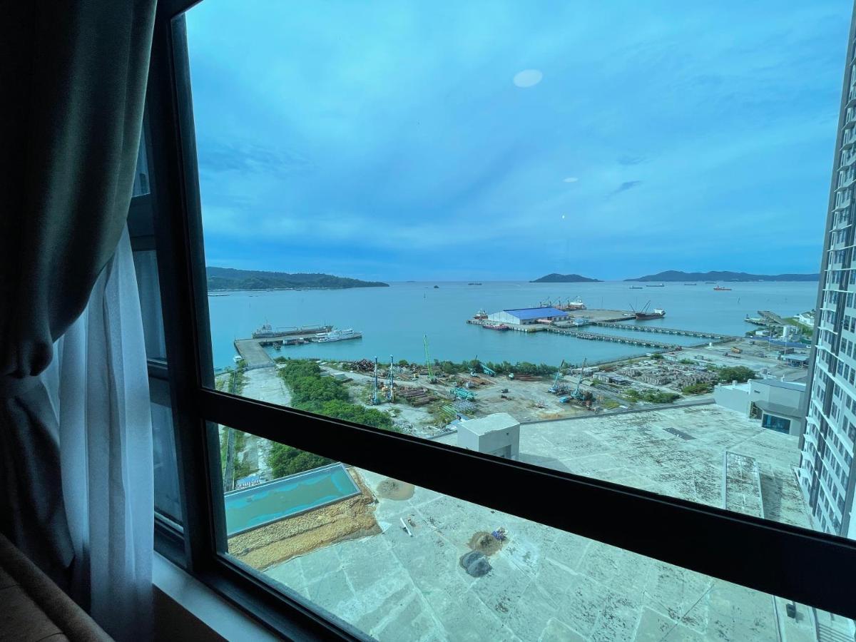 Seaview Luxury Condo Homestay 2Bed 2Bath Jesselton Quay By R2 Residence 亞庇 外观 照片