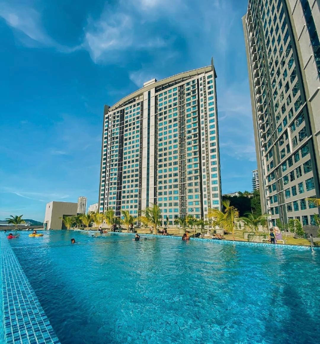 Seaview Luxury Condo Homestay 2Bed 2Bath Jesselton Quay By R2 Residence 亞庇 外观 照片