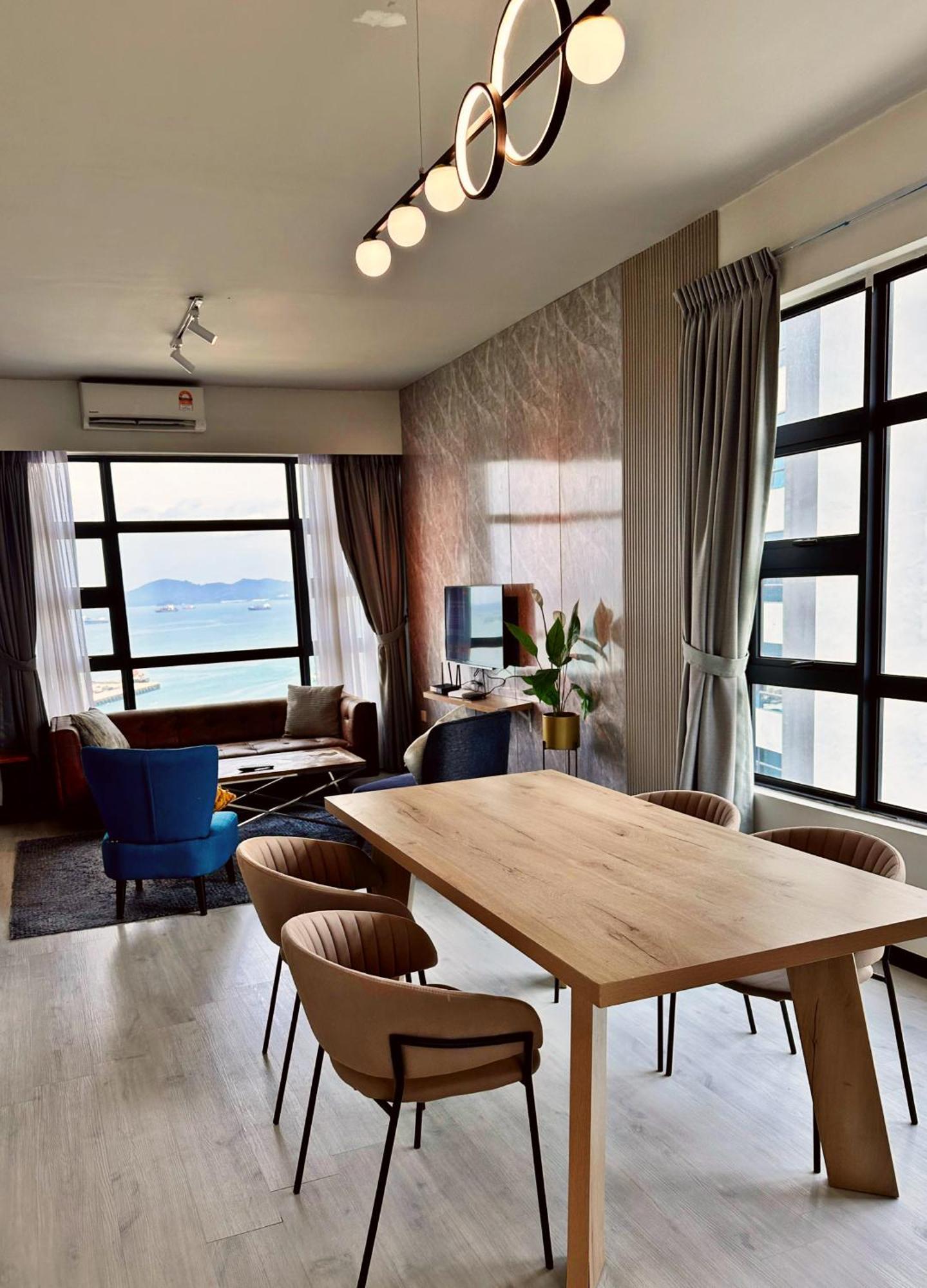 Seaview Luxury Condo Homestay 2Bed 2Bath Jesselton Quay By R2 Residence 亞庇 外观 照片