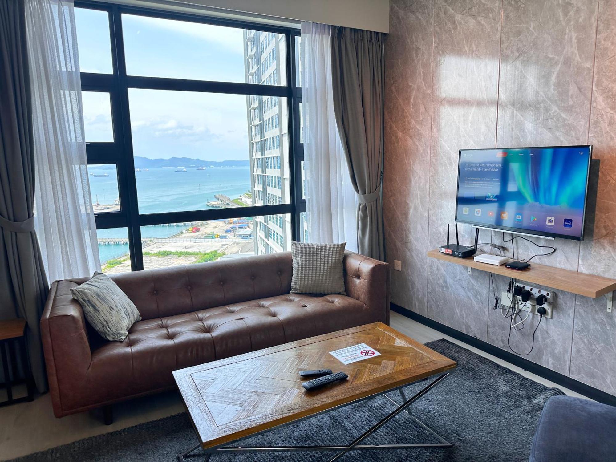 Seaview Luxury Condo Homestay 2Bed 2Bath Jesselton Quay By R2 Residence 亞庇 外观 照片