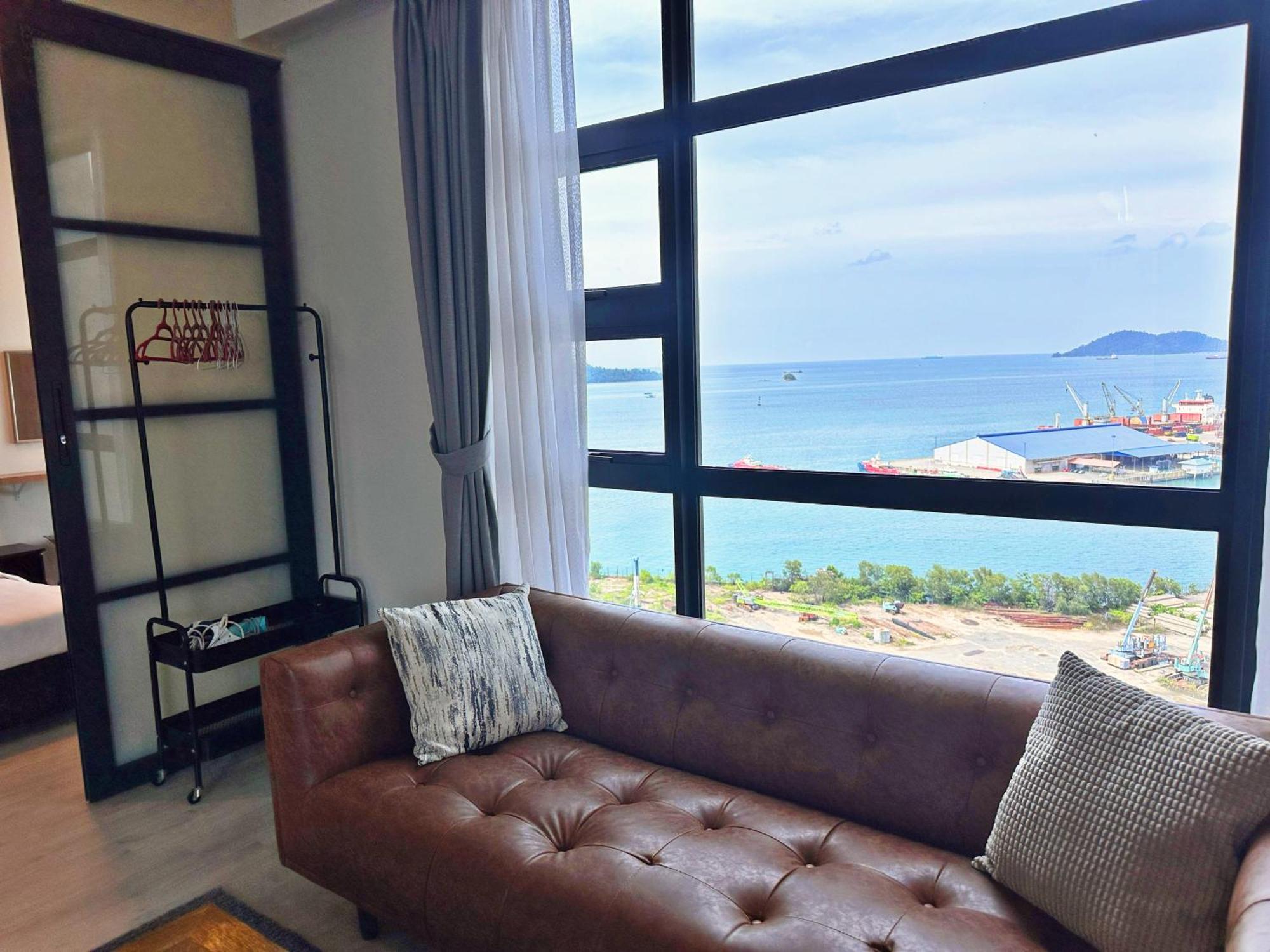 Seaview Luxury Condo Homestay 2Bed 2Bath Jesselton Quay By R2 Residence 亞庇 外观 照片