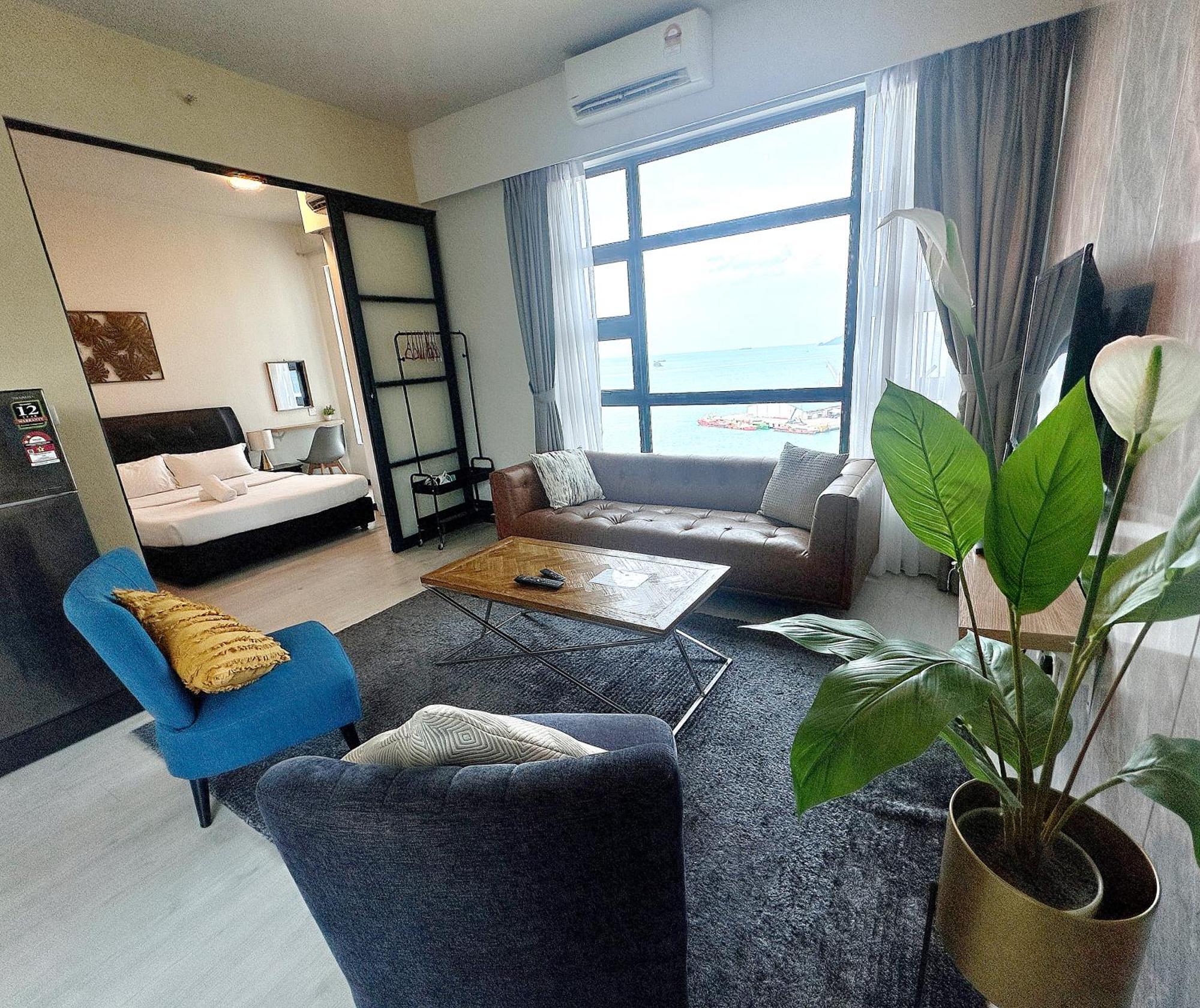 Seaview Luxury Condo Homestay 2Bed 2Bath Jesselton Quay By R2 Residence 亞庇 外观 照片